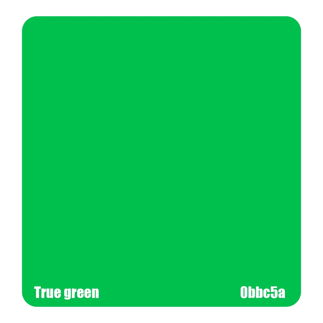 True Green Tattoo Ink