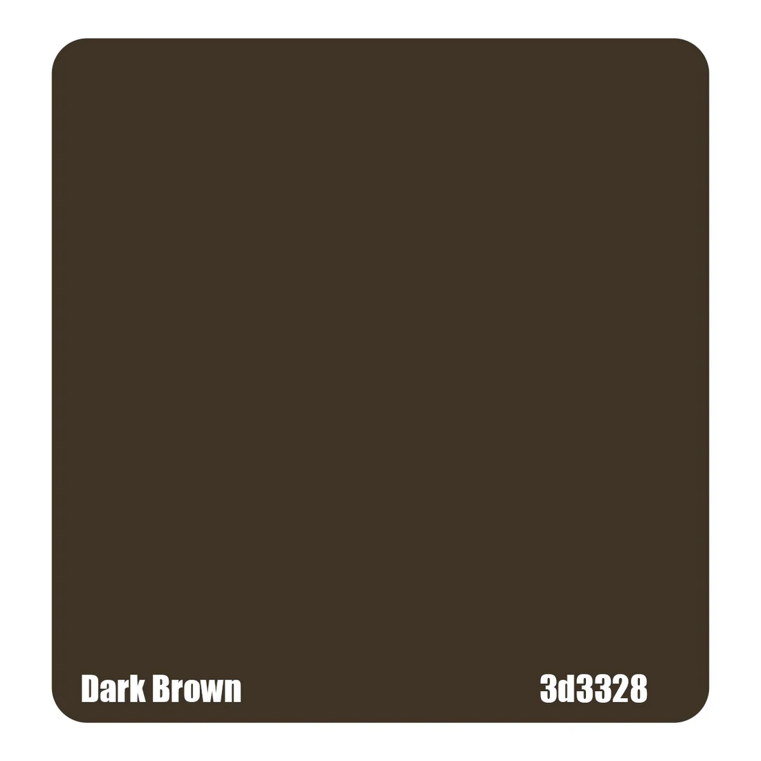 Dark Brown Tattoo Ink