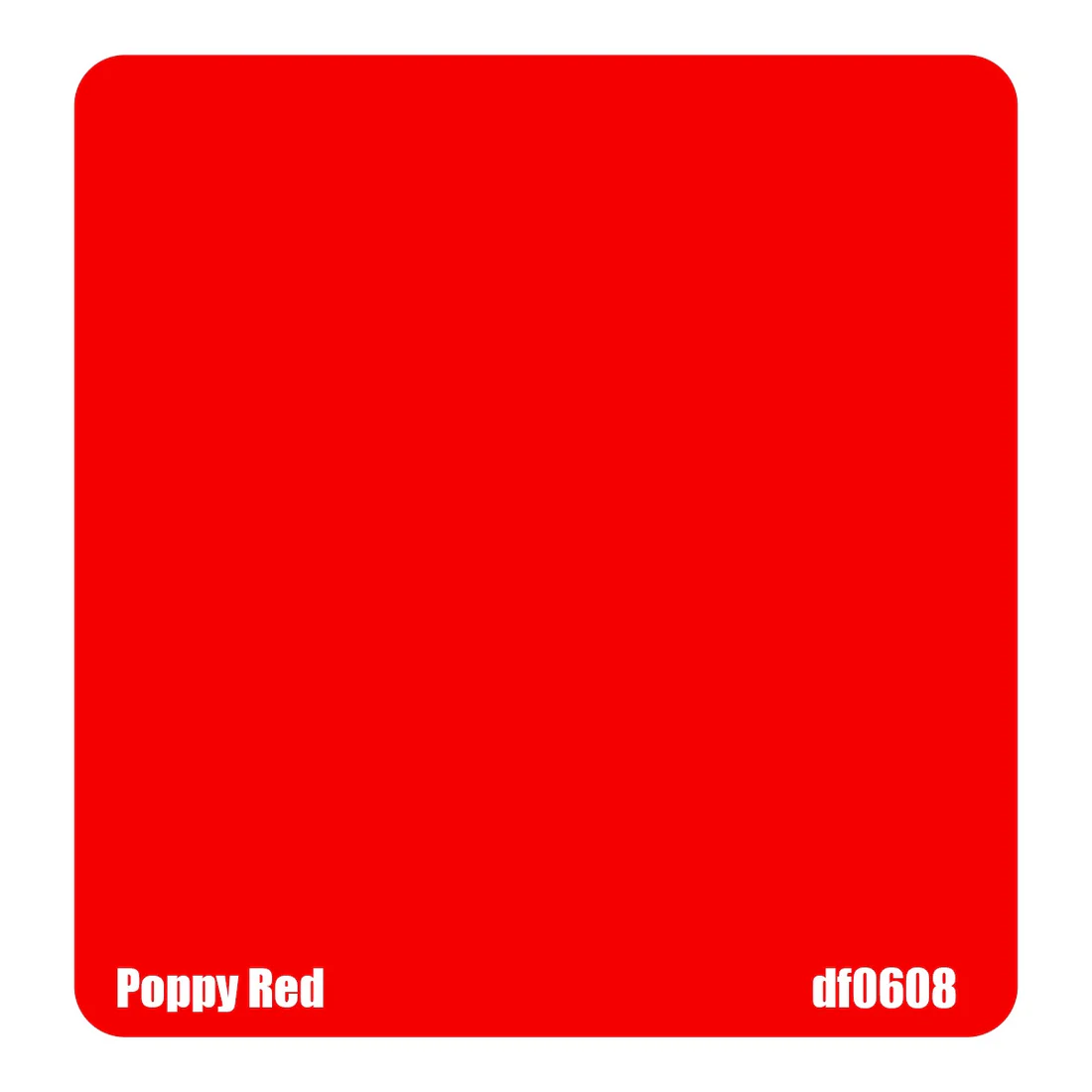 Poppy Red Tattoo Ink