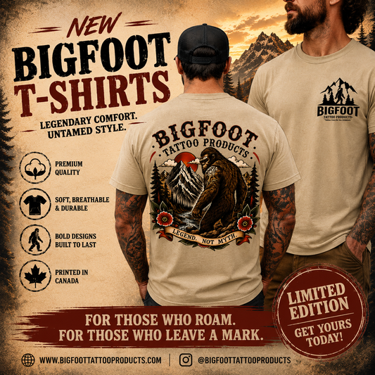 Bigfoot Traditional Design T-Shirt