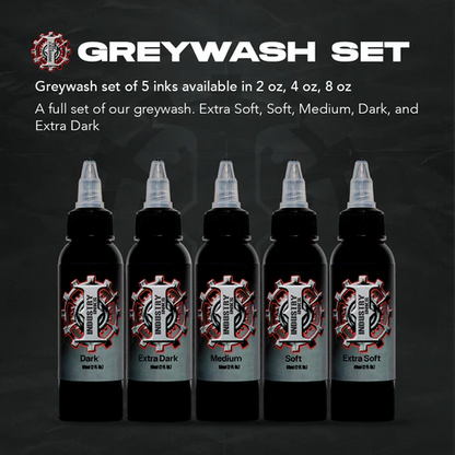 Industry Ink - Greywash Set - 2oz