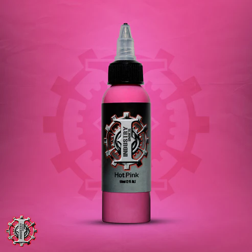 Hot Pink Tattoo Ink