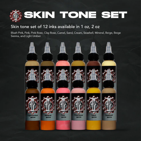 Industry Ink Skin Tone Tattoo Ink Set