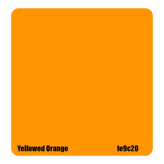 Yellowed Orange Tattoo Ink