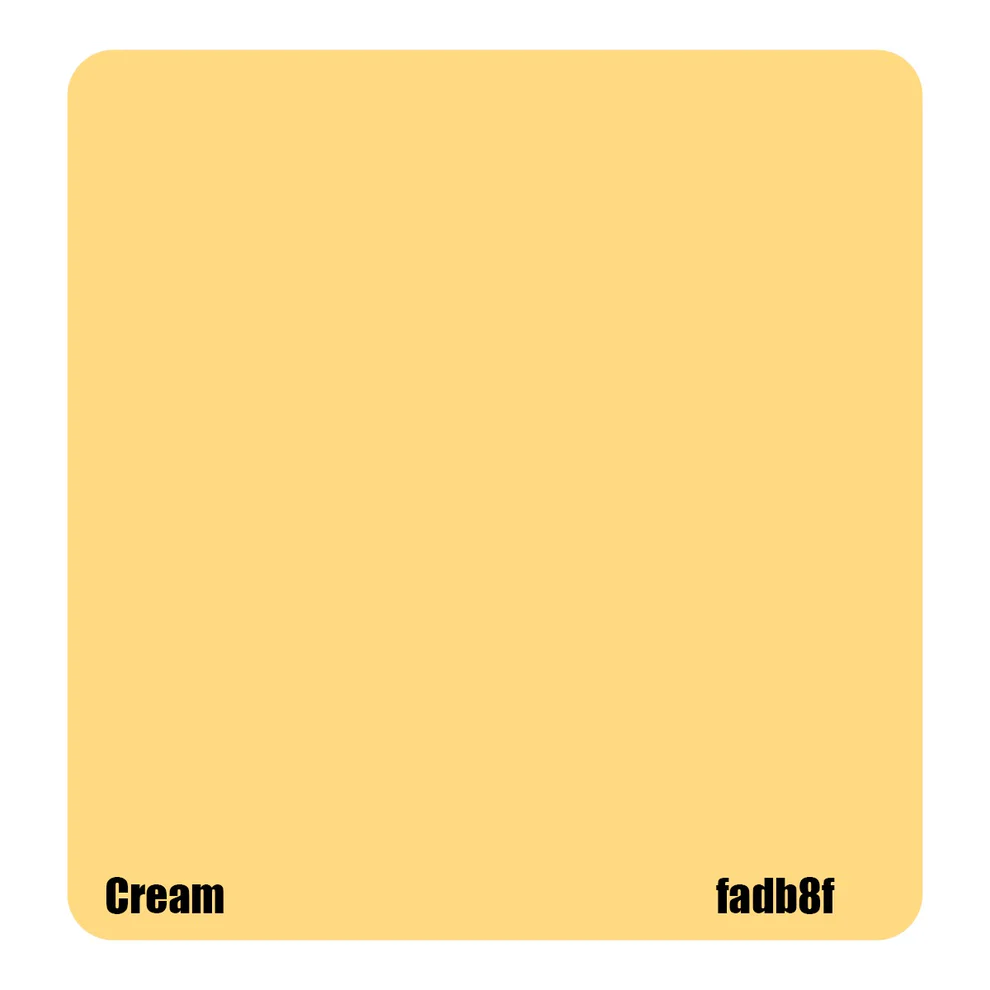 Cream Tattoo Ink