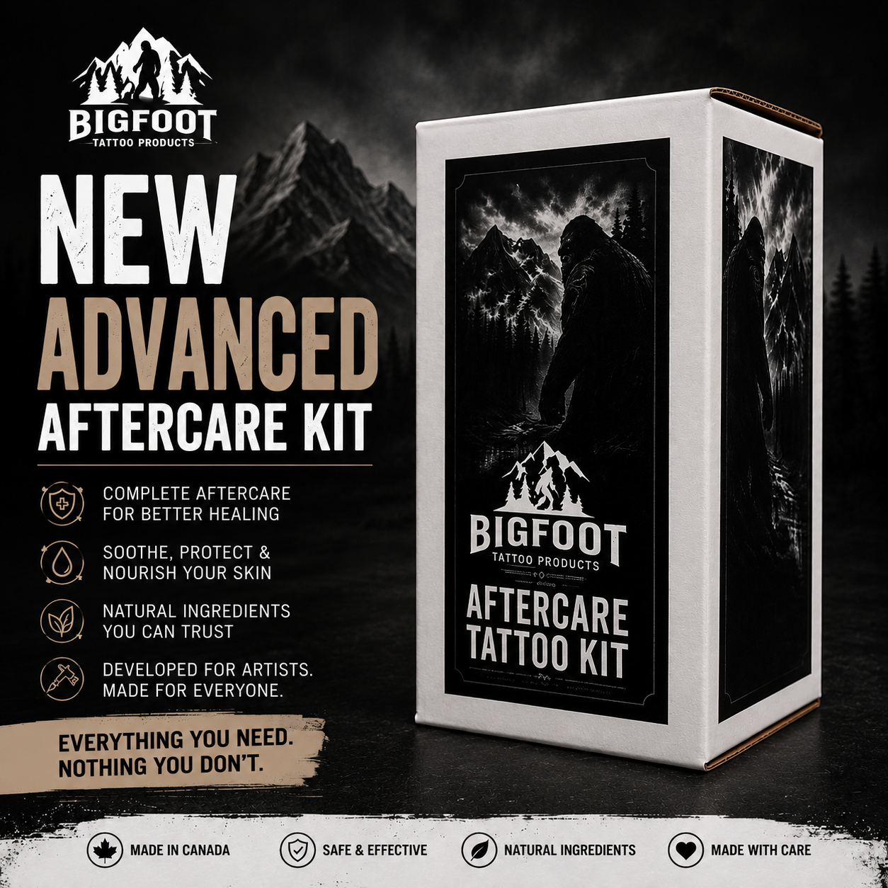 Bigfoot Advanced Aftercare Bundle