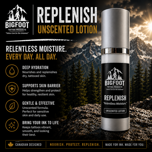 Bigfoot Replenish Tattoo & Body Lotion - 30ml