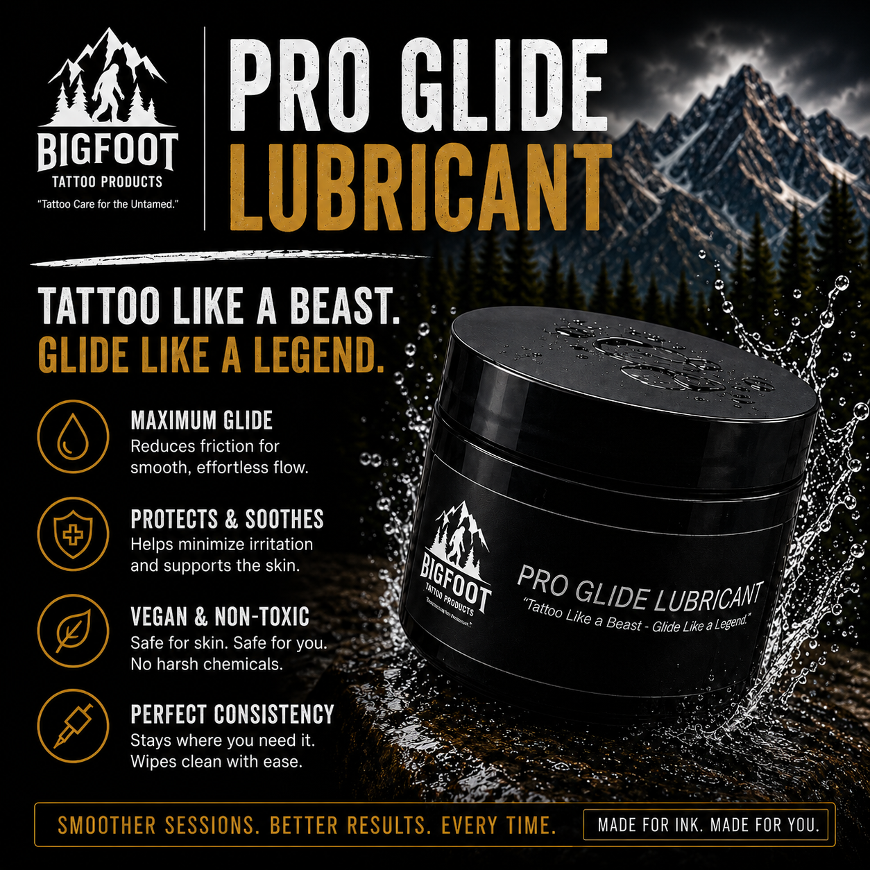 Bigfoot Tattoo Professional Glide - 60ml