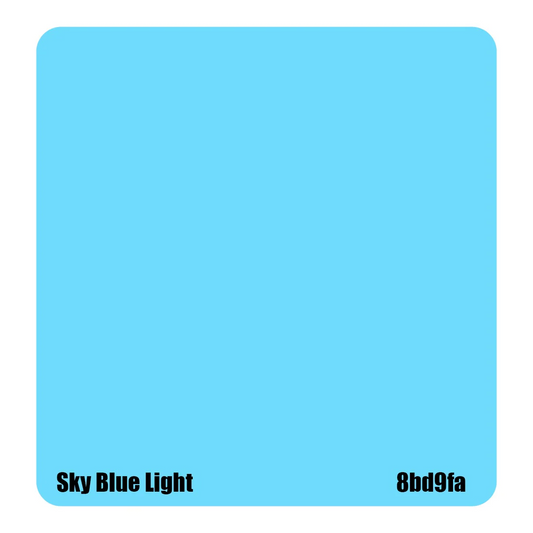 Sky Blue Light Tattoo Ink